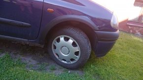 Parafanghini per Renault Clio II (1998-2001), prima del facelift, versione 3 porte