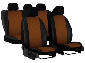 Copri sedili su misura In pelle con stampa AUDI A3 8P Sportback (2003-2012)