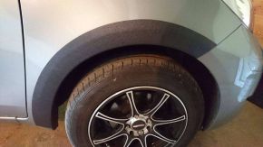 Parafanghini per Toyota Yaris II hatchback (2005-2011), versione 5 porte