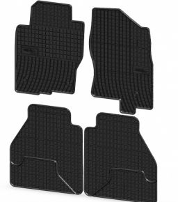 Tappeti in gomma auto per NISSAN NAVARA III 4 pz 2010-2014