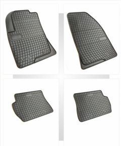 Tappeti in gomma auto per FORD FIESTA MK VI 4 pz 2008-2017