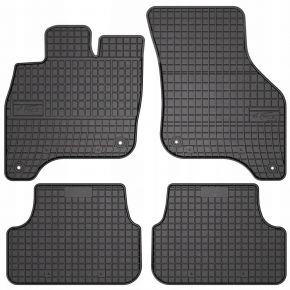 Tappeti in gomma auto per VOLKSWAGEN E-GOLF 2014-2019 (4 pz)