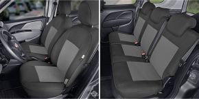 Housse de siège de voiture sur mesure Tailor Made pre FIAT DOBLO IV 5p. (2015→)