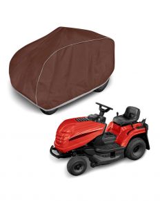 Telo copritrattorino rasaerba Optimal Garage L190, marrone (190 x 83 x 77 cm)