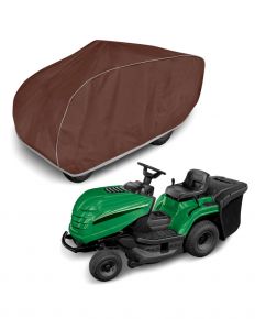 Telo copritrattorino rasaerba con cesto posteriore Optimal Garage XL230, marrone (230 x 83 x 77 cm)