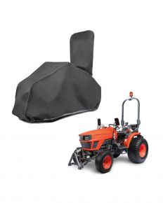 Telo copritrattore Optimal Garage L300, grafite (310-320 x 133 x 113 cm; d 160 cm; e 102 cm)