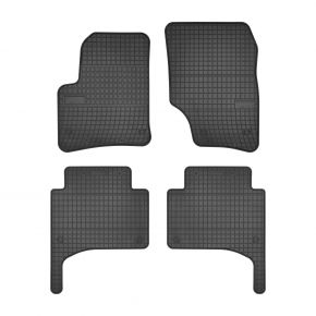 Tappeti in gomma auto per VOLKSWAGEN TOUAREG I 4 pz 2002-2010