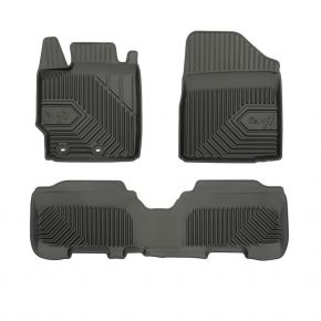 3D Tappetini in gomma No.77 per TOYOTA YARIS II 2005-2011 (3 pz)