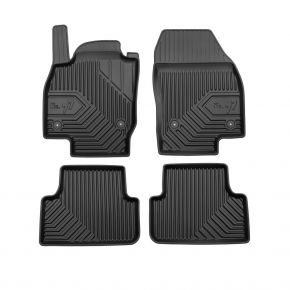 3D Tappetini in gomma No.77 per VOLKSWAGEN T-CROSS 2018-up (4 pz)