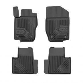 3D Tappetini in gomma No.77 per MERCEDES GL I X164, 7-posti, tappetini per la 1a e 2a fila 2006-2012 (4 pz)