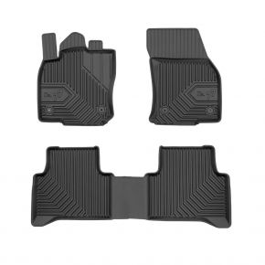 3D Tappetini in gomma No.77 per VOLKSWAGEN TOURAN II 2015-up (3 pz)