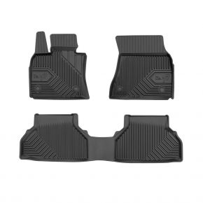 3D Tappetini in gomma No.77 per BMW X6 E71 2007-2014 (3 pz)