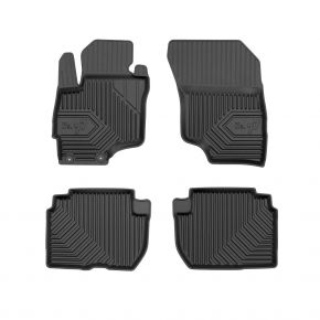 3D Tappetini in gomma No.77 per MITSUBISHI OUTLANDER PHEV 2014-up (4 pz)