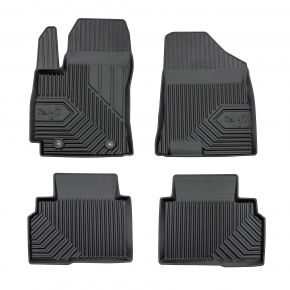 3D Tappetini in gomma No.77 per Hyundai Kona II crossover dal 2022 (4 pz)