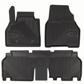 3D Tappetini in gomma No.77 per Mercedes Citan W415 combivan, 1ª e 2ª fila 2012-2021 (2 pz)