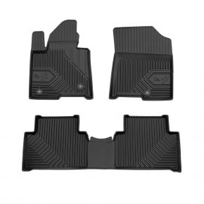 3D Tappetini in gomma No.77 per KIA SORENTO IV XL Hybrid 2020-up (3 pz)