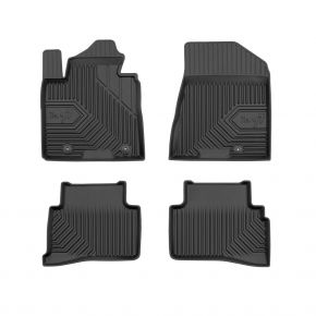3D Tappetini in gomma No.77 per HYUNDAI TUCSON III (con un tendicinghia dietro il sedile del conducente) 2015-2020 (4 pz)