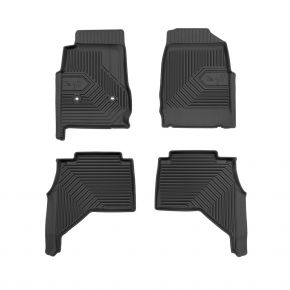 3D Tappetini in gomma No.77 per ISUZU D-MAX II 2011-2019 (4 pz)