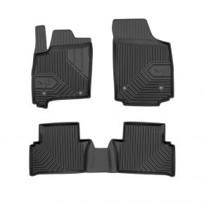 3D Tappetini in gomma No.77 per OPEL MERIVA A 2003-2010 (3 pz)