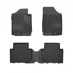3D Tappetini in gomma No.77 per Kia Carens III minivan 2006-2013 (4 pz)