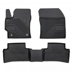 3D Tappetini in gomma No.77 per Toyota Corolla XII hatchback, hybrid dal 2018 (3 pz)