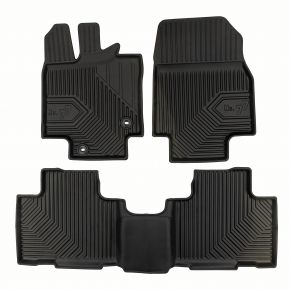 3D Tappetini in gomma No.77 per Toyota Highlander IV dal 2019 (3 pz)