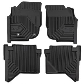 3D Tappetini in gomma No.77 per Toyota Hilux VII pickup 2005-2015 (4 pz)
