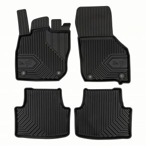 3D Tappetini in gomma No.77 per Škoda Octavia IV Mild hybrid dal 2019 (4 pz)