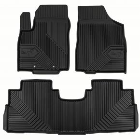 3D Tappetini in gomma No.77 per Forthing U-Tour minivan, 1ª e 2ª fila dal 2024 (3 pz)