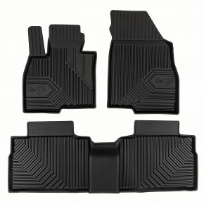 3D Tappetini in gomma No.77 per Jaecoo J7 escluso PHEV dal 2025 (3 pz)