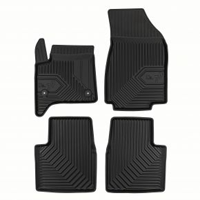 3D Tappetini in gomma No.77 per Opel Frontera crossover, hybrid dal 2024 (4 pz)