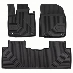 3D Tappetini in gomma No.77 per XPENG G9 Performance, AWD dal 2022 (3 pz)