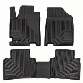 3D Tappetini in gomma No.77 per JAC J7 Plus liftback dal 2024 (3 pz)