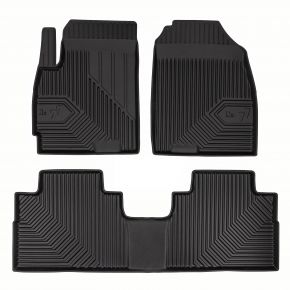 3D Tappetini in gomma No.77 per Jetour X70 Plus dopo il restyling dal 2024 (3 pz)