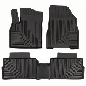 3D Tappetini in gomma No.77 per Jaecoo J5 crossover, escluso hybrid dal 2025 (3 pz)