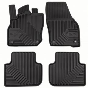 3D Tappetini in gomma No.77 per Audi Q5 III Mild hybrid dal 2024 (4 pz)