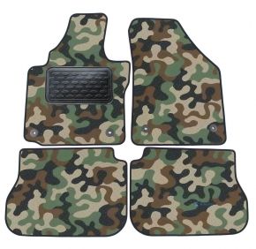 Army car mats Volkswagen Caddy 2003-up  4ks