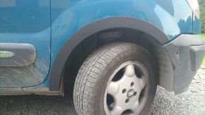 Parafanghini per Nissan Kubistar (1998-2008), versione 4 porte