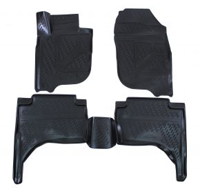 Tappeti in gomma MITSUBISHI L200  2015-up  4 pz