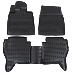 Tappeti in gomma MITSUBISHI Pajero IV 2006-up  4 pz