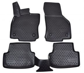 Tappeti in gomma SEAT Leon  2012-2020  4 pz