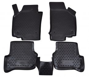 Tappeti in gomma SEAT Leon 2006-2012  4 pz