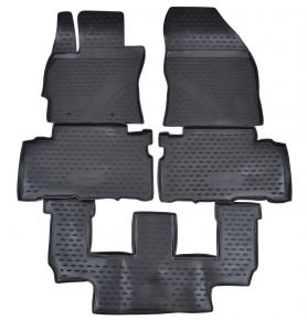 Tappeti in gomma TOYOTA Verso  3 rows 2009-2013  5 pz