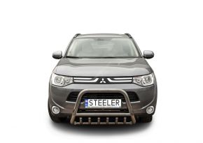 Rollbar Frontali Steeler per MITSUBISHI OUTLANDER 2012-2015 Modello G