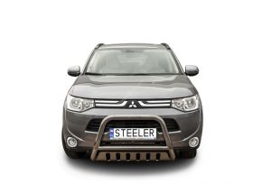 Rollbar Frontali Steeler per MITSUBISHI OUTLANDER 2012-2015 Modello S