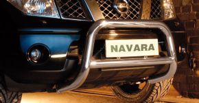 Rollbar Frontali Steeler per Nissan Navara 2005-2010 Modello A