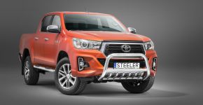 Rollbar Frontali Steeler per TOYOTA HILUX (FACELIFT) 2018-2021 Modello G