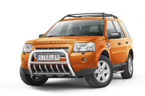 Rollbar Frontali Steeler per LAND ROVER FREELANDER II 2007-2014 Modello G