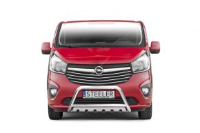 Rollbar Frontali Steeler per OPEL VIVARO 2014-2019 Modello S