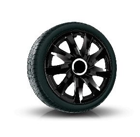 Copricerchi per TOYOTA 14", DRIFT NERO LACCATO 4 pz